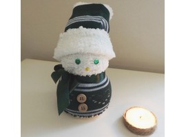 Милый снеговик своими руками